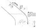 Page C Diagram and Parts List for FEATHERLITE Plus Weed Eater Trimmer